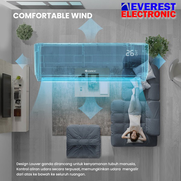 AC GREE SPLIT GWC-12MOO5A STANDARD 1.5PK R32