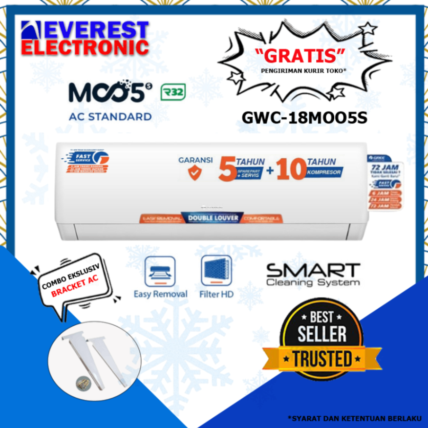 AC GREE SPLIT GWC-18MOO5A STANDARD 2PK R32