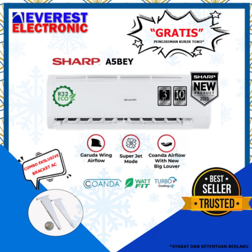 AC SHARP AH-A5BEY STANDAR GARUDA SERIES R32 0,5PK