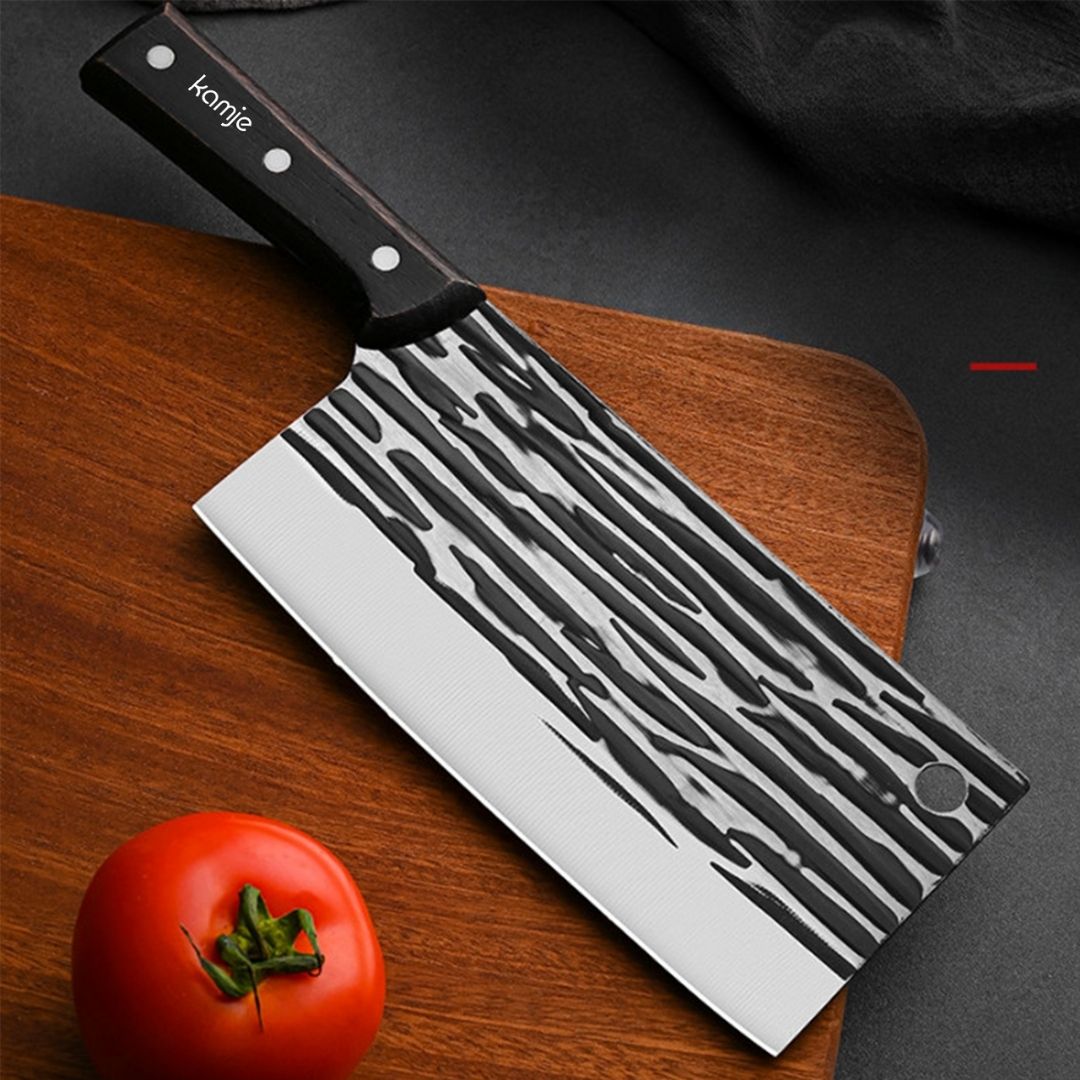 KAMJE Pisau Dapur Daging Super Tajam Baja Anti Karat Stainless KMJ207