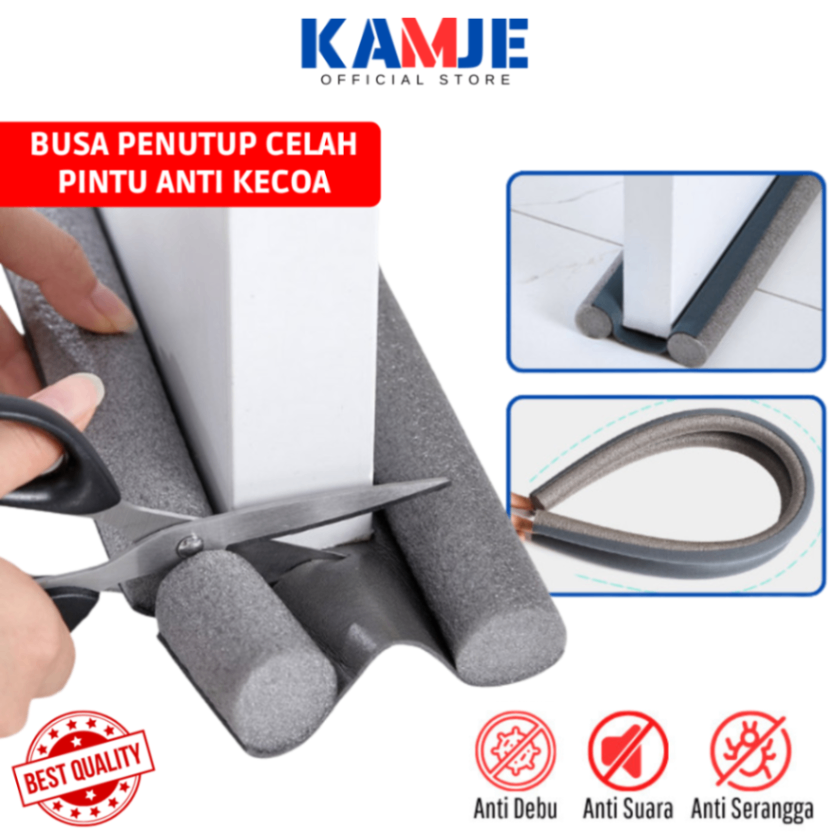 KAMJE Penutup Celah Bawah Pintu Penghalang Debu Serangga KMJ004