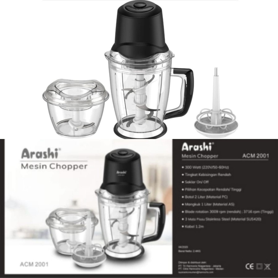 CHOOPER ARASHI ACM2001 GILLINGAN DAGING BLENDER CHOOPER