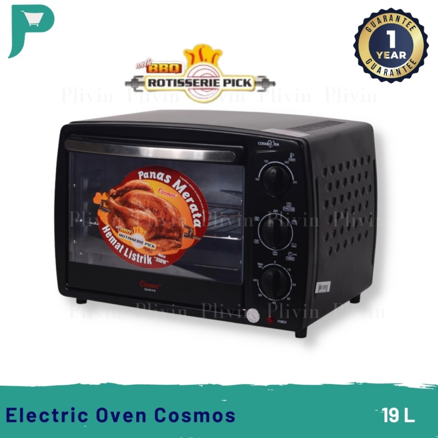 Oven Listrik Low Watt 19L Cosmos CO 9919R