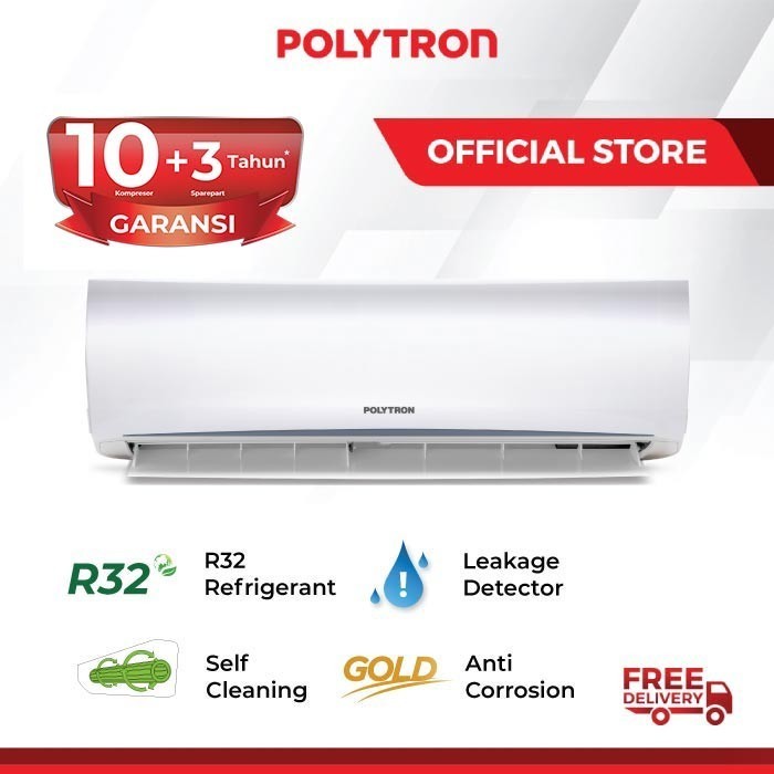 AC POLYTRON 1/2 PK NEW 2021 R32 NEUVA DELUXE2 PAC-05VH - Unit Only