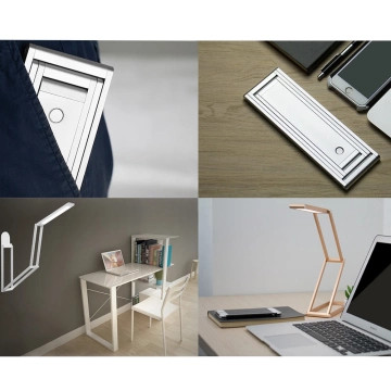 EGLARE LAMPU MEJA LED LAMPU MEJA BELAJAR