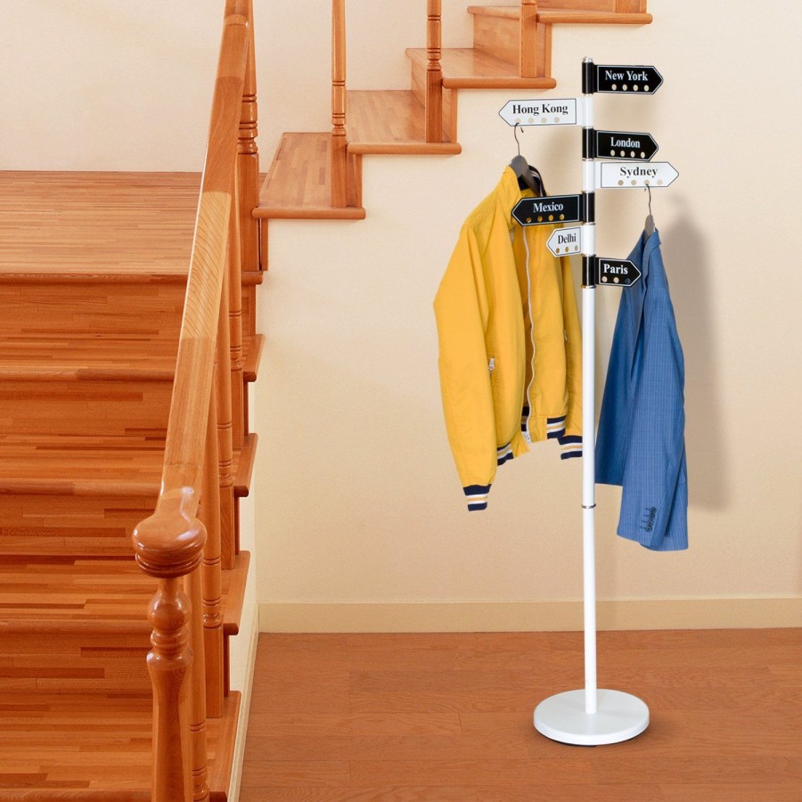 Stand hanger tiang gantungan baju topi syal