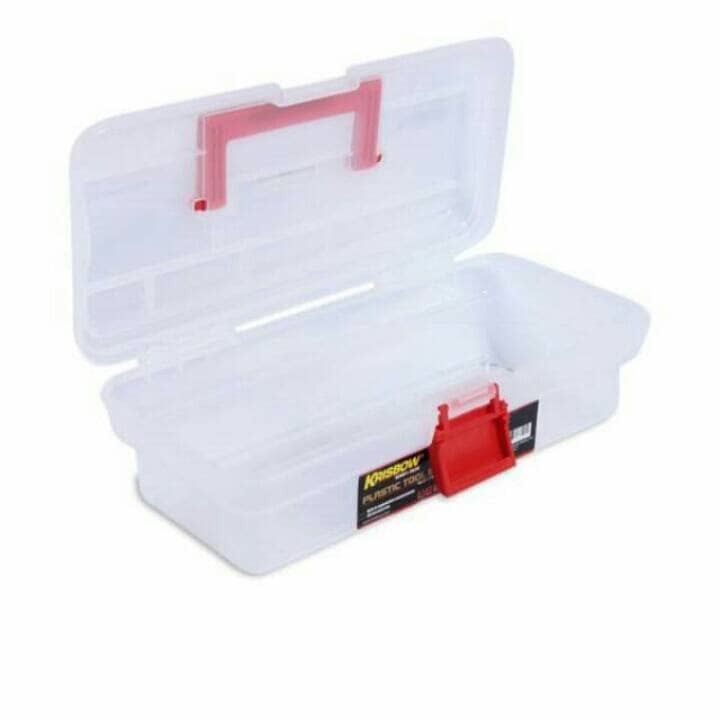 KRISBOW Kotak Perkakas Plastik 30,5x15x10 cm