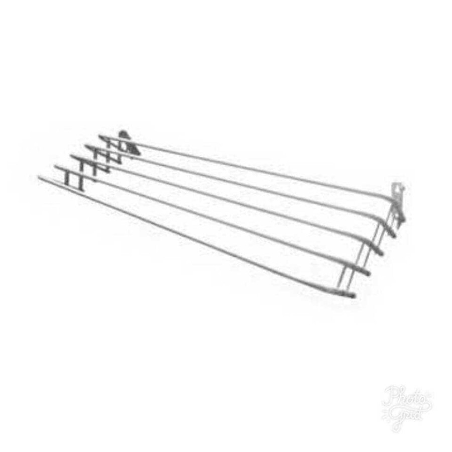 Krisbow Rak Handuk Dinding Tempel 60 Cm - Putih
