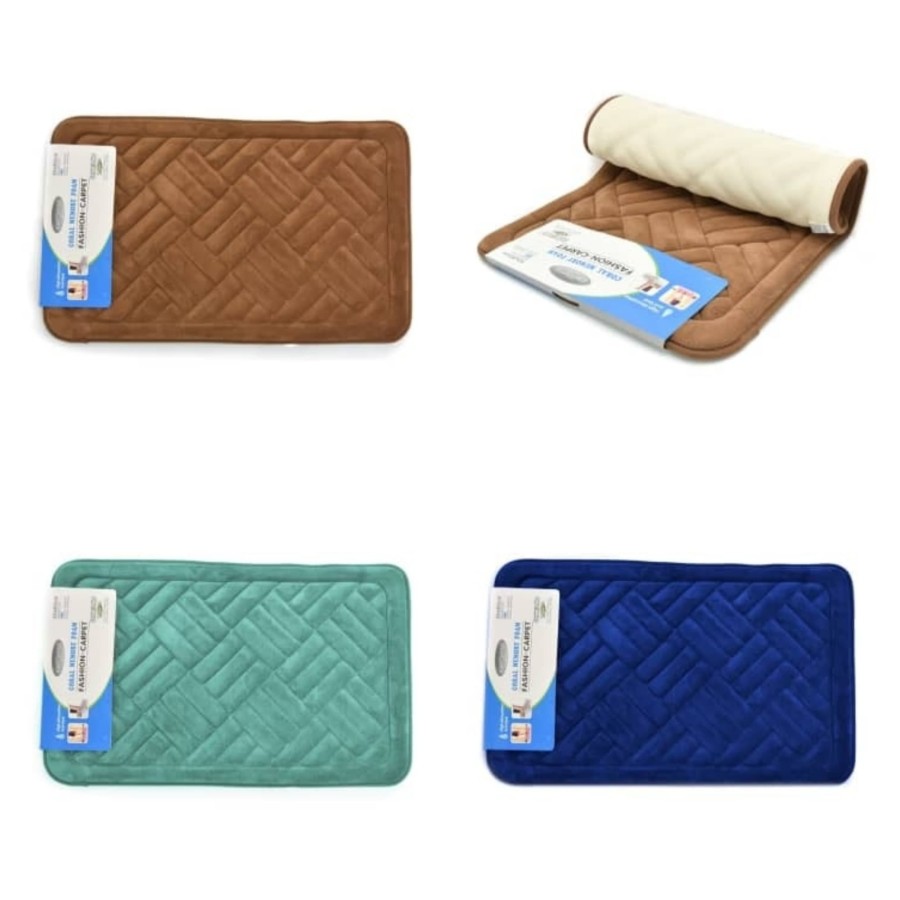 keset memory foam 50x80 cm lembut daya serap tinggi
