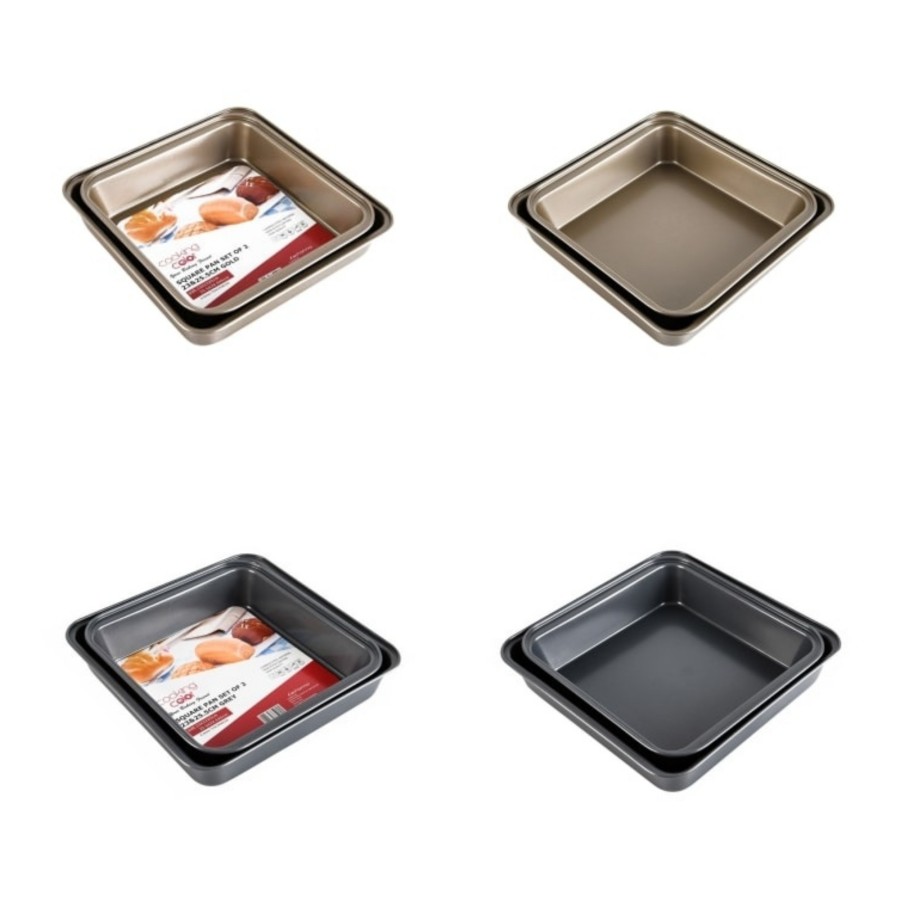 set loyang kue isi 2 / loyang brownies / square pan