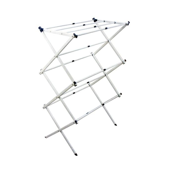 GANTUNGAN HANDUK RETRACTABLE 43-75X37X105 CM - SILVER