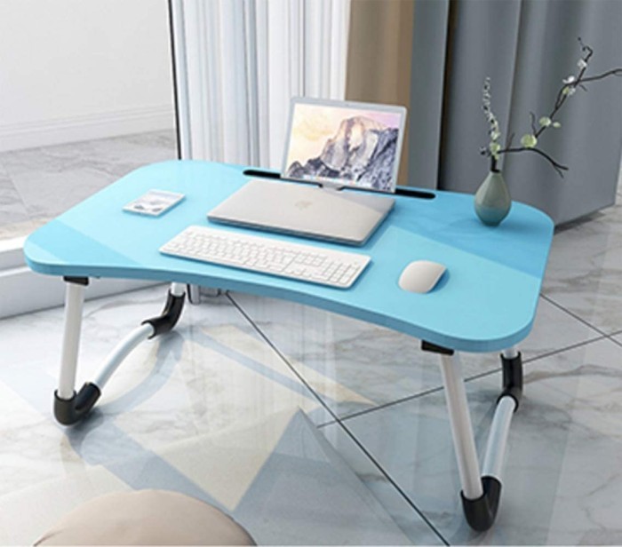 Meja Lipat Laptop Belajar Anak 