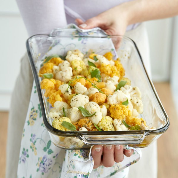 Anchor Loyang Kaca Wadah Saji Makanan Bakeware Oven Dan Microwave Safe