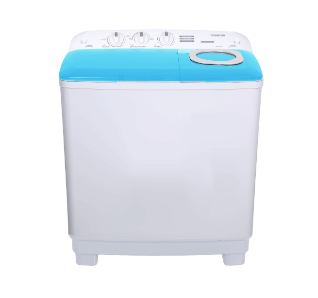 MESIN CUCI TOSHIBA VH-H75MN(WB) TWIN TUBE 6.5KG