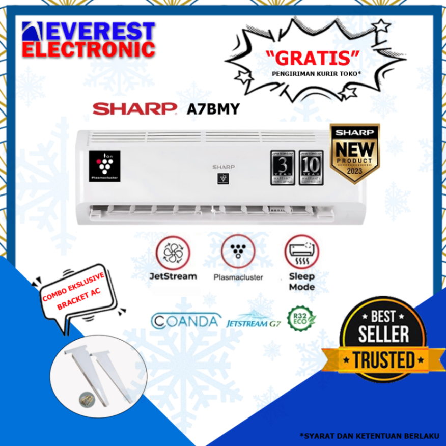 AC SPLIT SHARP PLASMACLUSTER AH-AP7BMY 3/4 R32