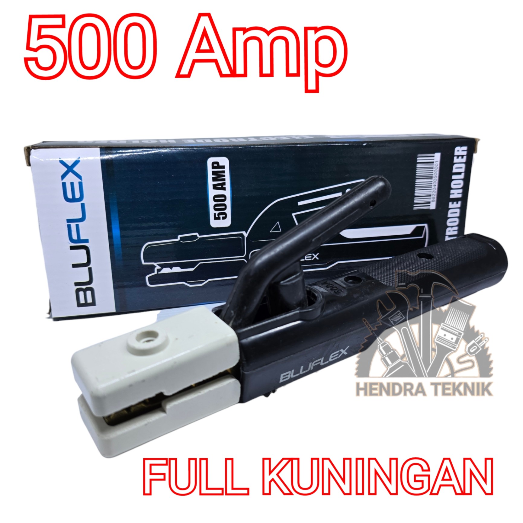 TANG LAS 500A / 1000A FULL KUNINGAN PEGANGAN LAS 500 1000 AMPERE STANG