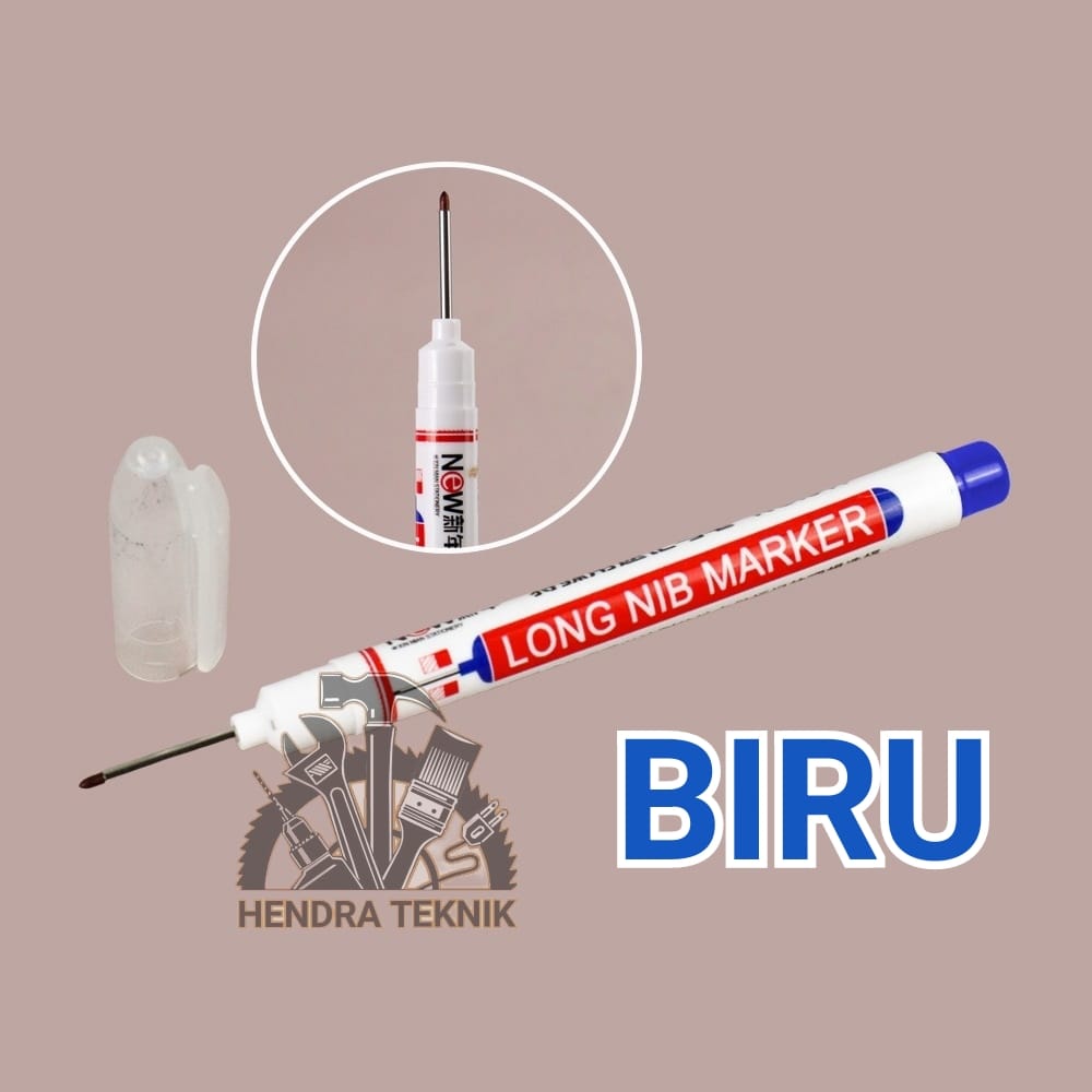 SPIDOL TUKANG ALAT TULIS PENANDA PULPEN KEPALA PANJANG LONG NIB TIP