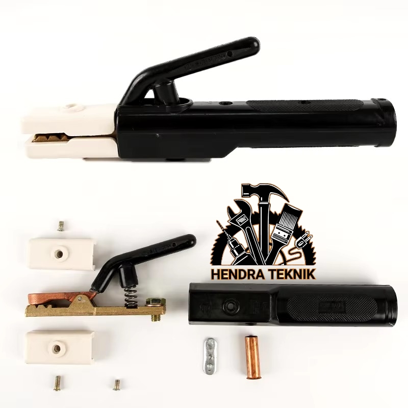 TANG LAS 500A / 1000A FULL KUNINGAN PEGANGAN LAS 500 1000 AMPERE STANG