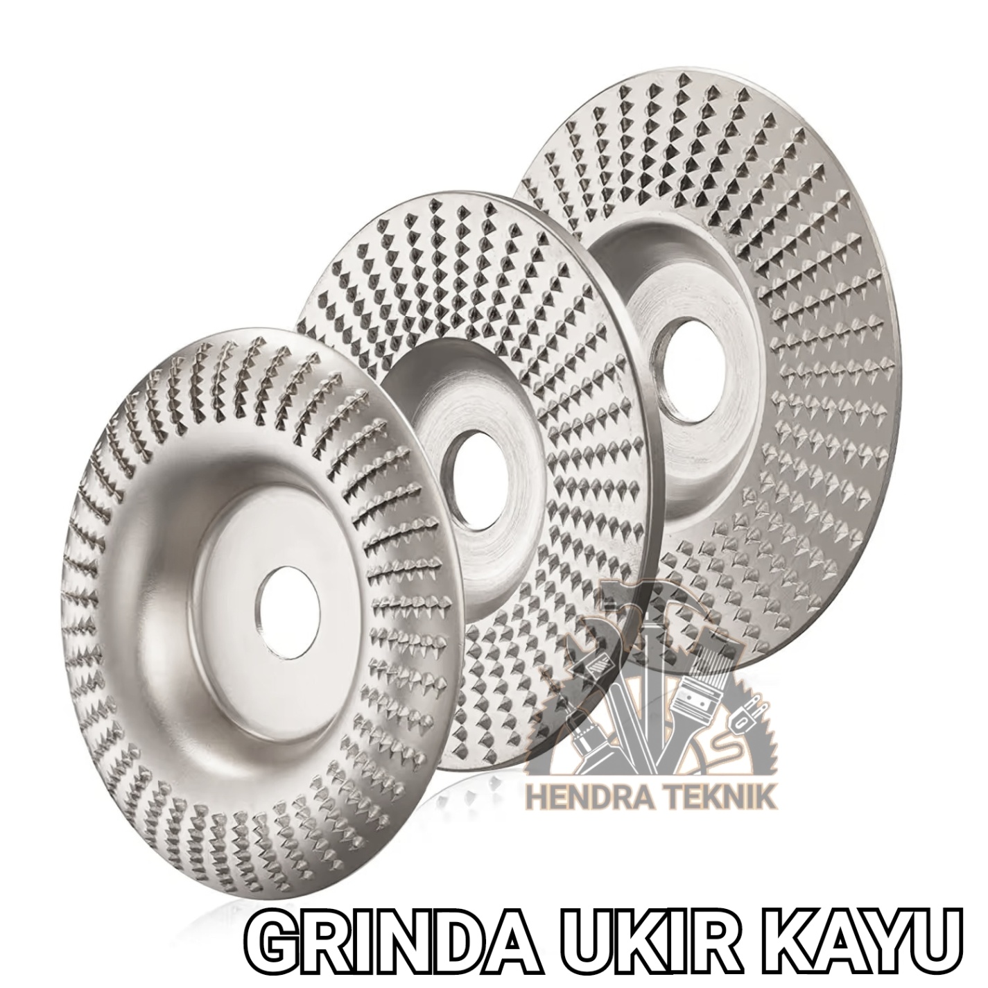 GRINDA UKIR KAYU / ES 4" WOOD CARVING DISC 85/100 MATA GERGAJI GRINDA