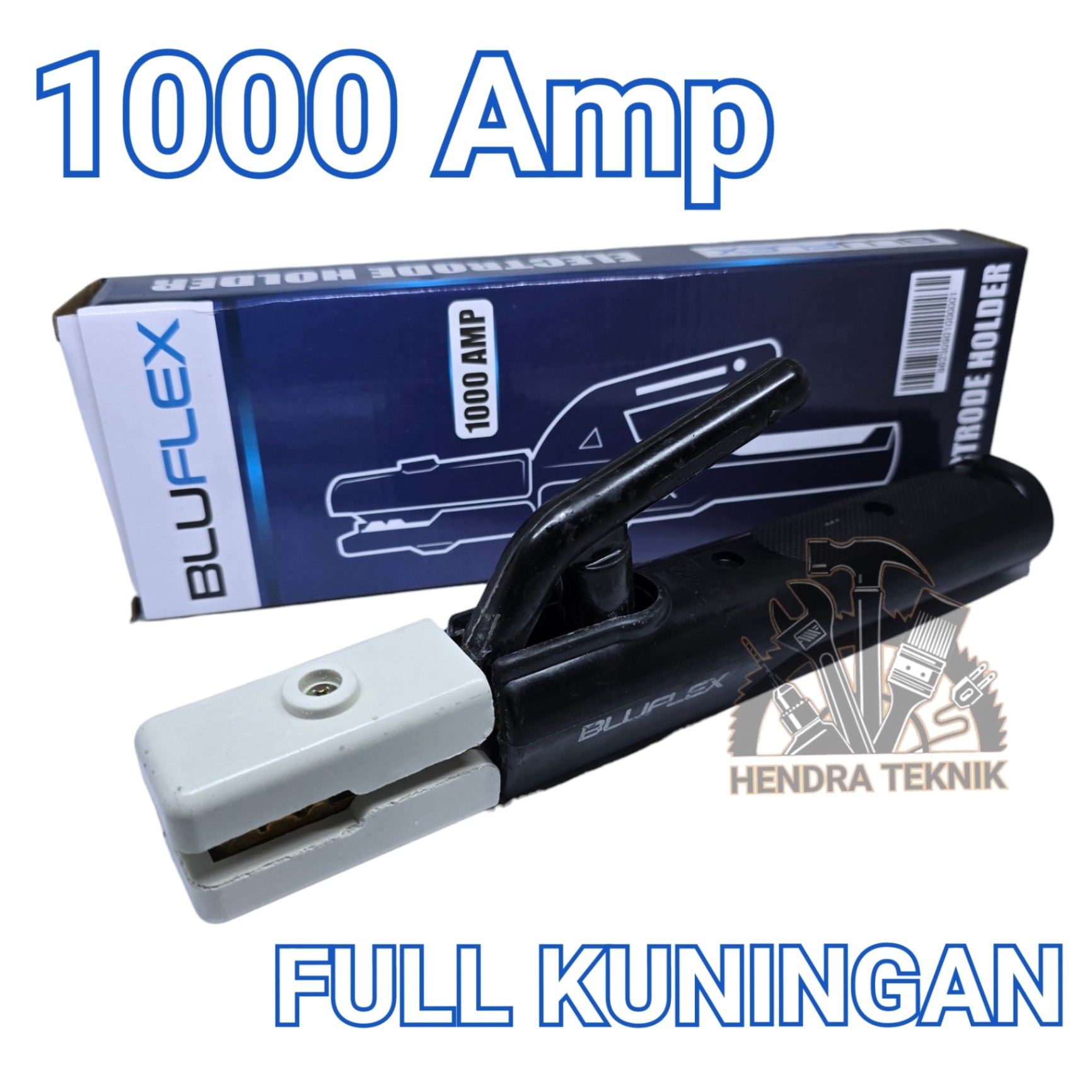 TANG LAS 500A / 1000A FULL KUNINGAN PEGANGAN LAS 500 1000 AMPERE STANG