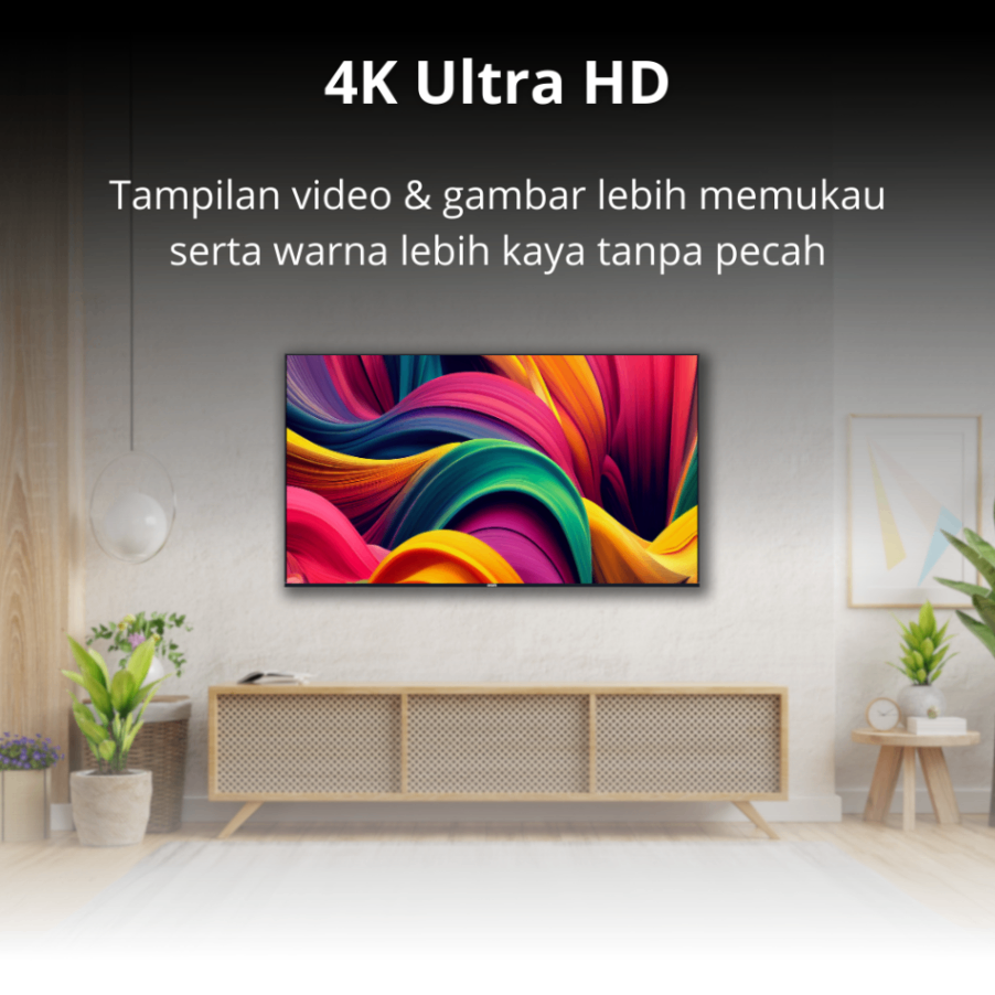 AKARI Smart TV 55 inch WEBOS UHD 4K Voice Comment SW-5755S
