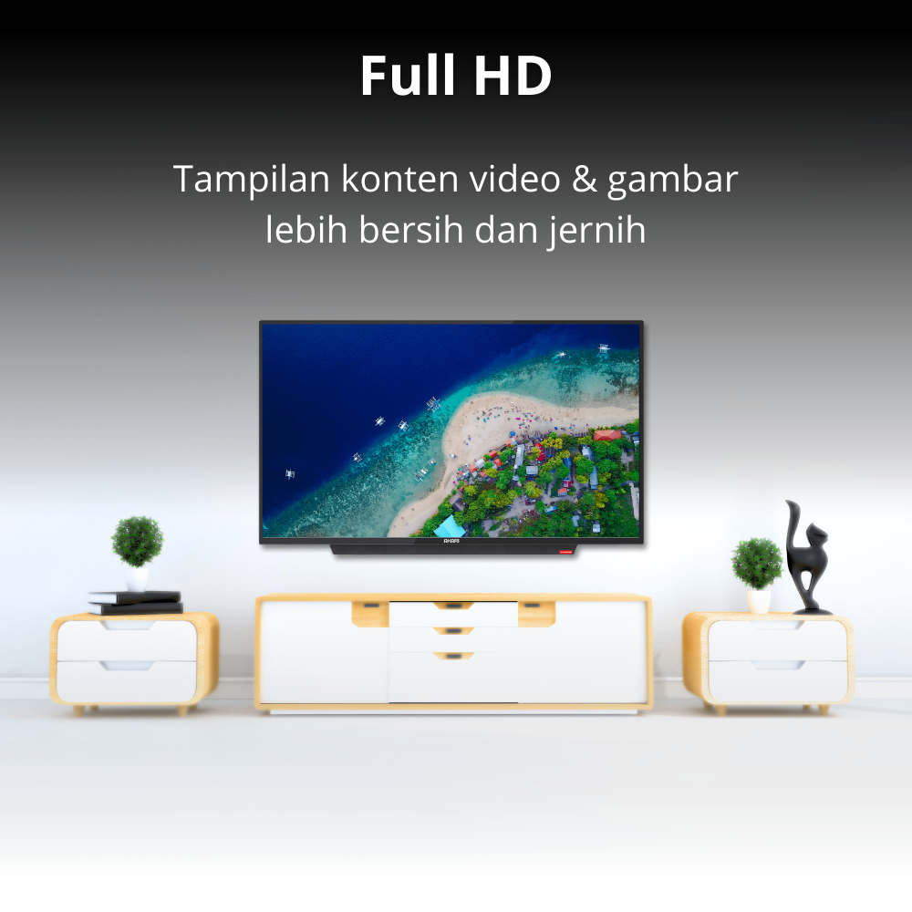 AKARI Smart Android TV 43 inch Full HD 1080P Bluetooth AT-5543B