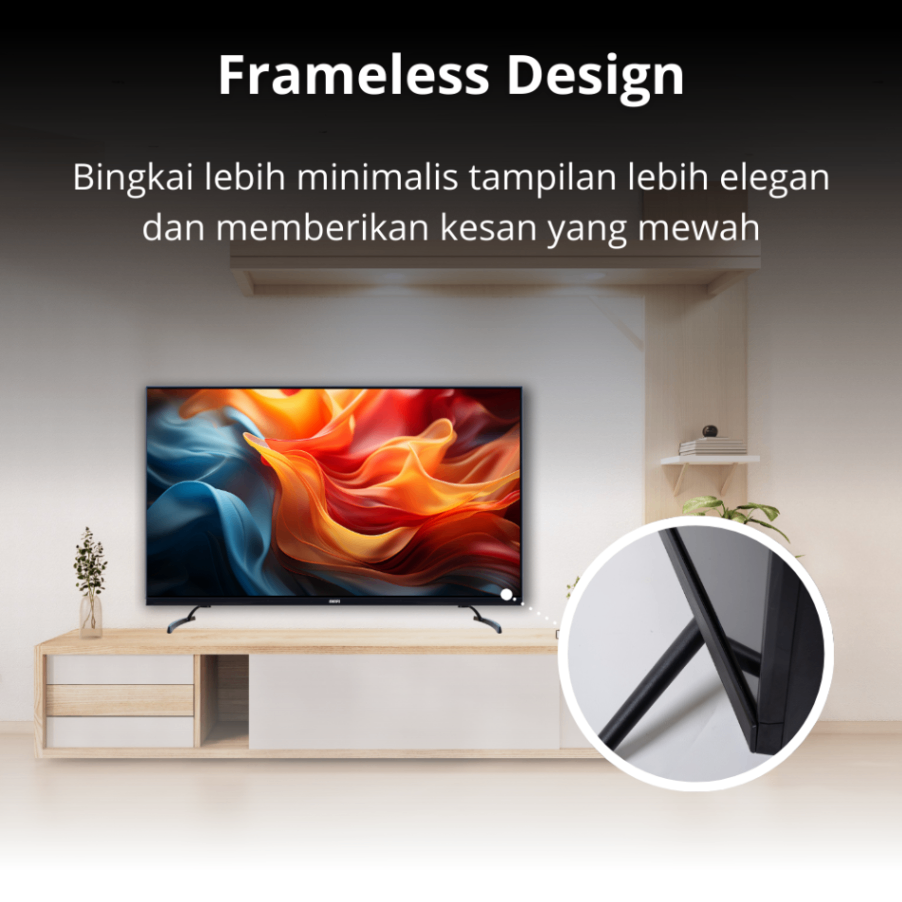 AKARI Smart TV 55 inch WEBOS UHD 4K Voice Comment SW-5755S