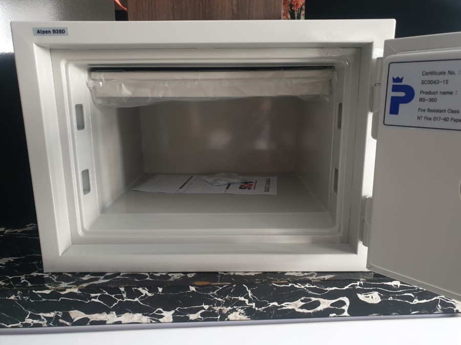 BRANKAS MEWAH BRANKAS DIGITAL TAHAN API FIRE RESISTANT SAN ALPEN B28D