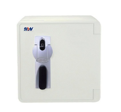 BRANKAS MEWAH BRANKAS BIOMETRIK SIDIK JARI SAN ALPEN A36B - WHITE