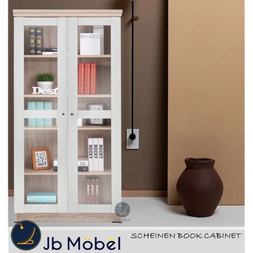 Lemari Hias / Lemari Buku dengan Pintu Kaca Simple Terlaris 0002 79 39 176