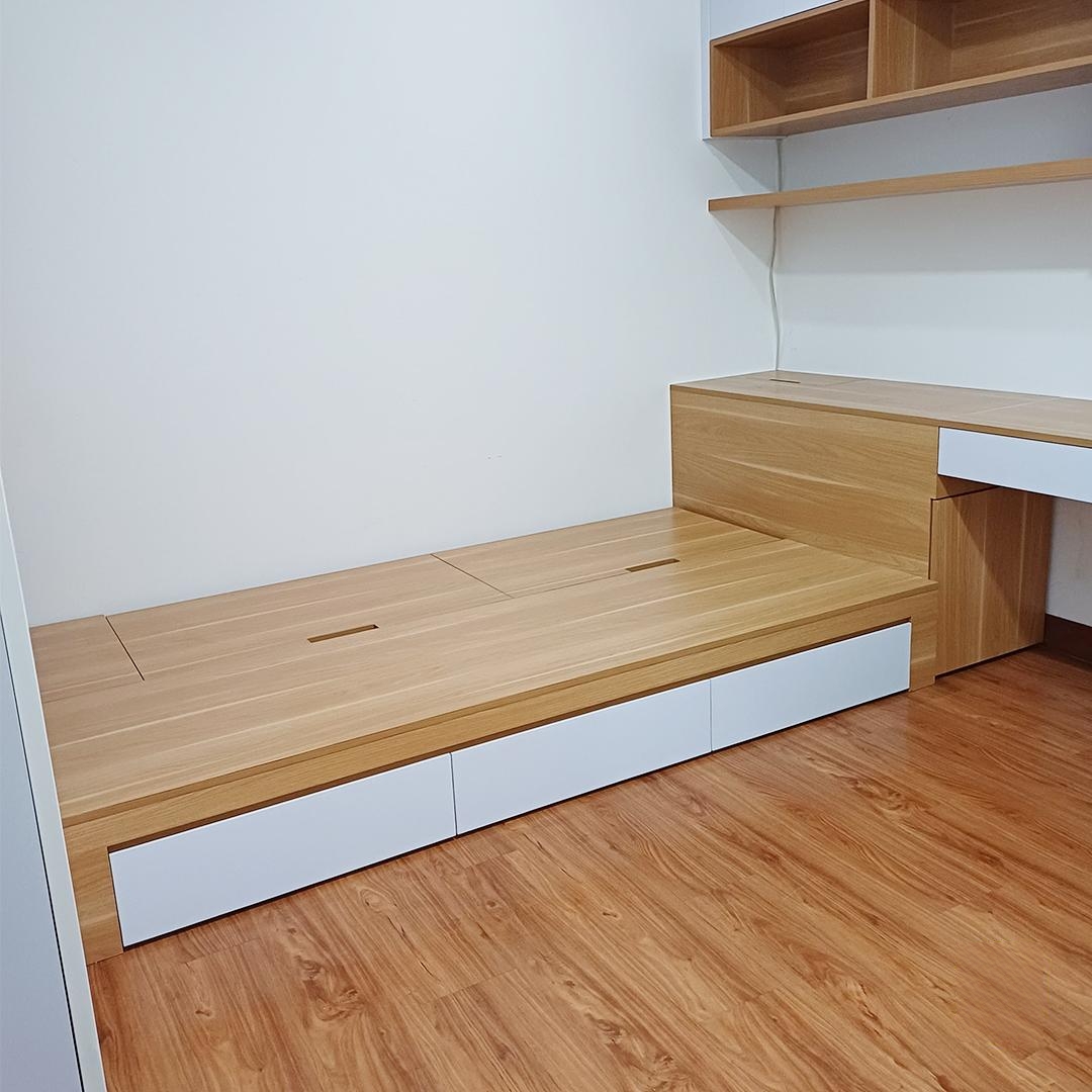 Dipan Tempat Tidur Laci Custom
