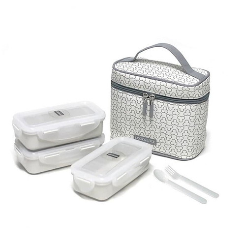 LocknLock Lunch Box With Clover Bag - 350ML
