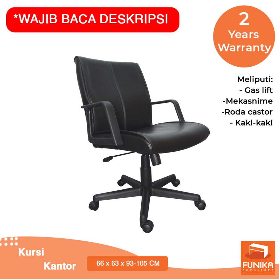 FUNIKA Office Chair SYDNEY Kursi Kerja Belajar Kantor Adju