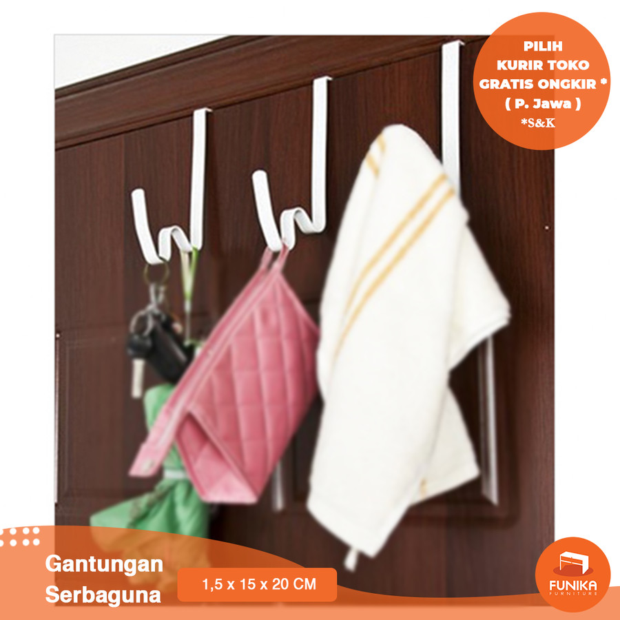 FUNIKA 22129 WH - Gantungan Serbaguna - Putih
