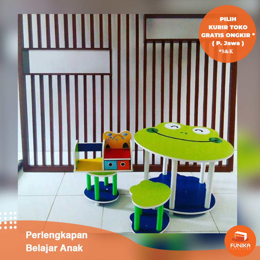 FUNIKA Perlengkapan Belajar dan Bermain Anak-anak - NT13274 