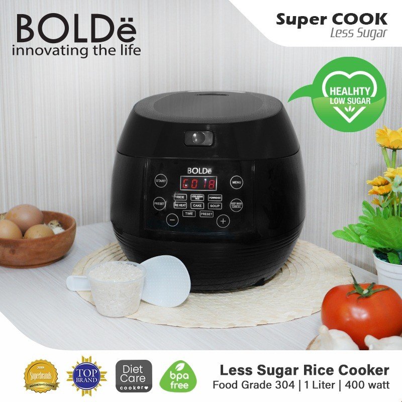 BOLDe Super Cook Less Sugar