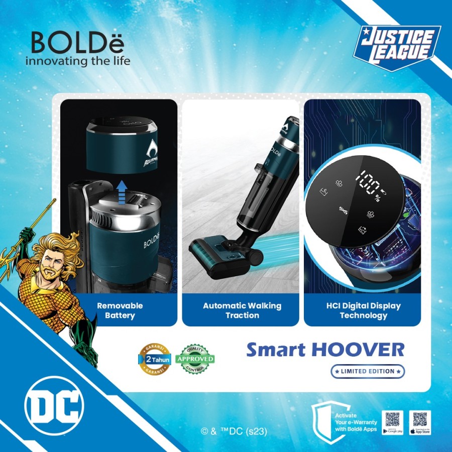 BOLDe Smart Hoover Aquaman Edition (Vacuum Cleaners)