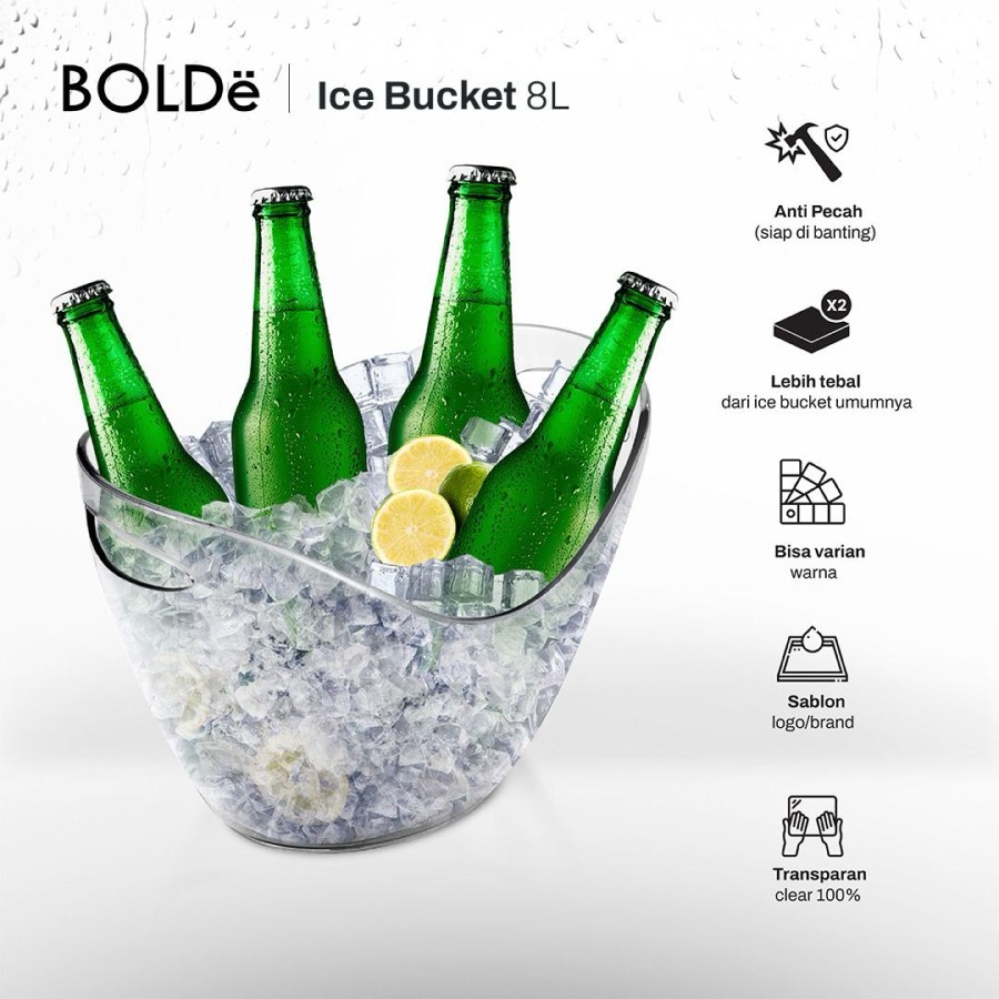 BOLDe Ice Bucket 8L