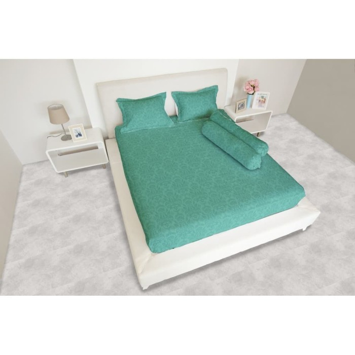 Aloha - Sprei King 180x200x20 Emboss Bantal 4