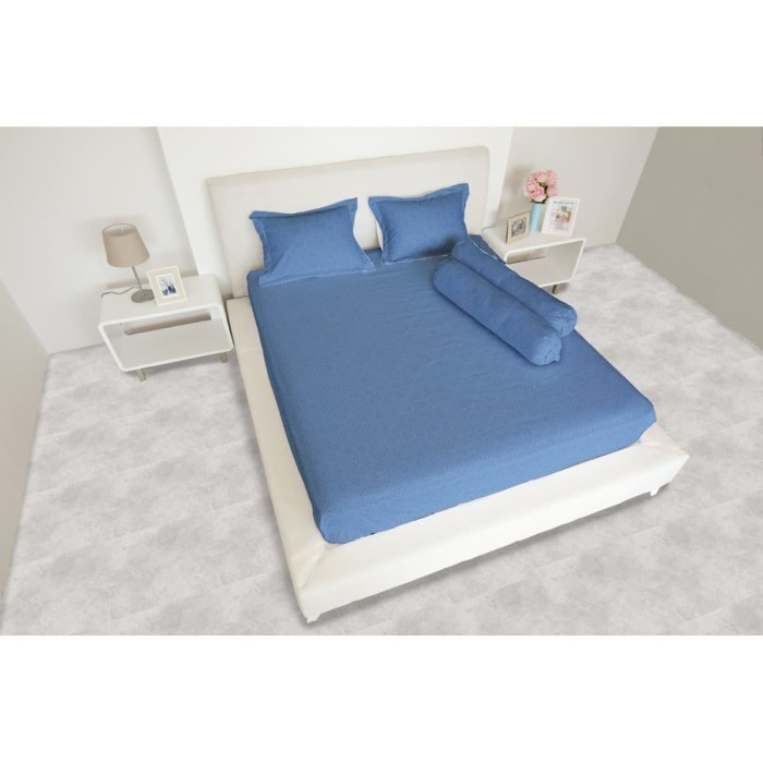 Aloha - Sprei King 180x200x20 Emboss Bantal 4