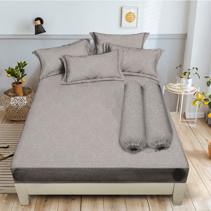 Aloha - Sprei King 180x200x20 Emboss Bantal 4