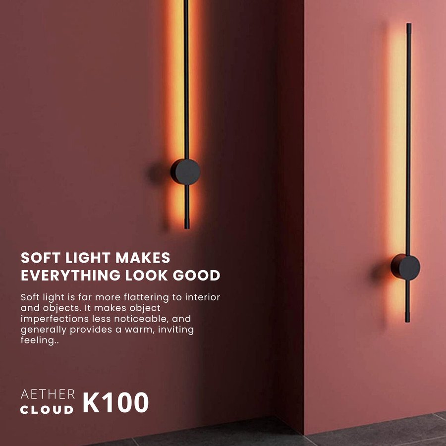 AETHER CLOUD K100 - Wall LED Lamp / Lampu Dinding Minimalis - XIONCO
