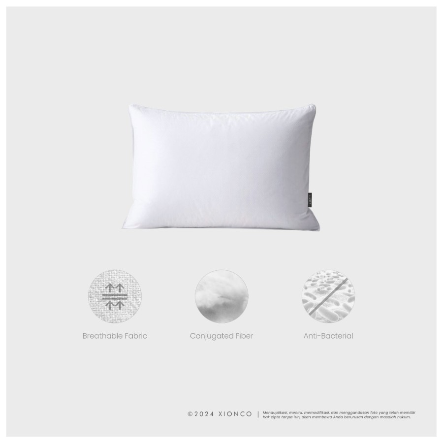 SOMNO - BED PILLOW | King Size - XIONCO
