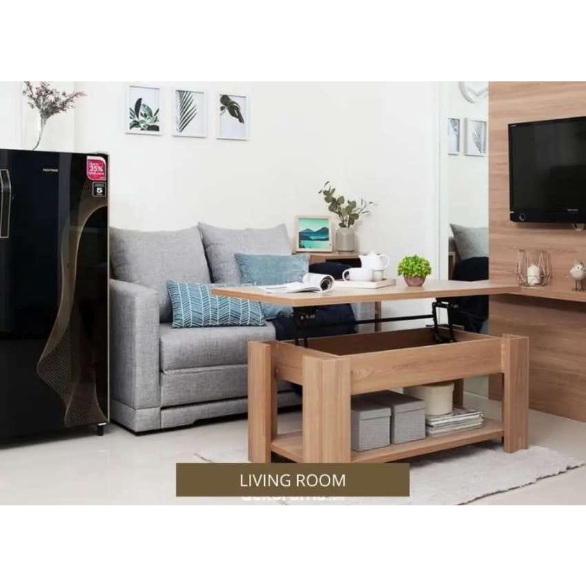 Anya-Living Elise LV 01 Cofee Table Lift up - Spice Cherry