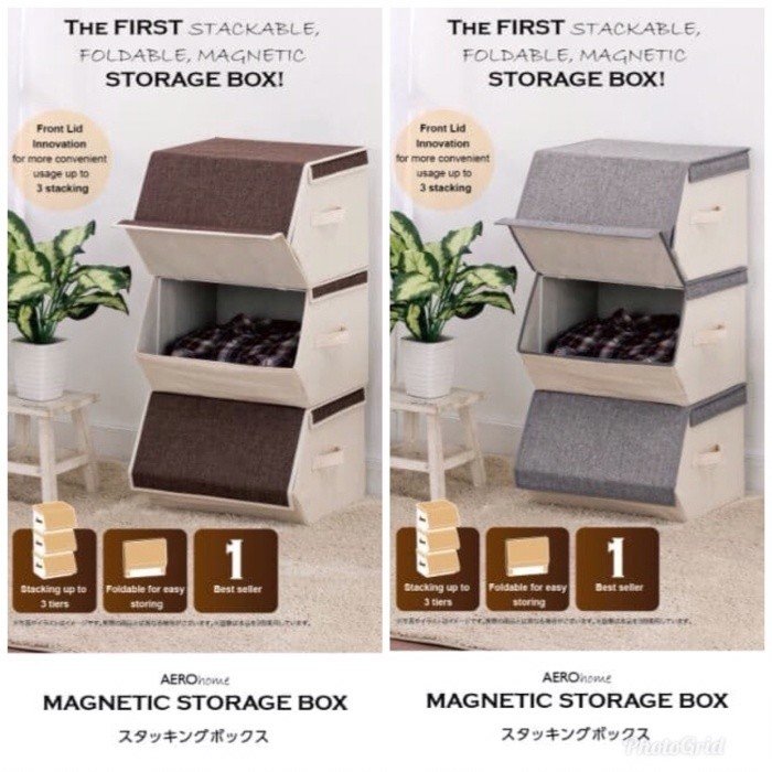 Plus| Kotak Tempat Penyimpanan Serbaguna (MEDIUM)