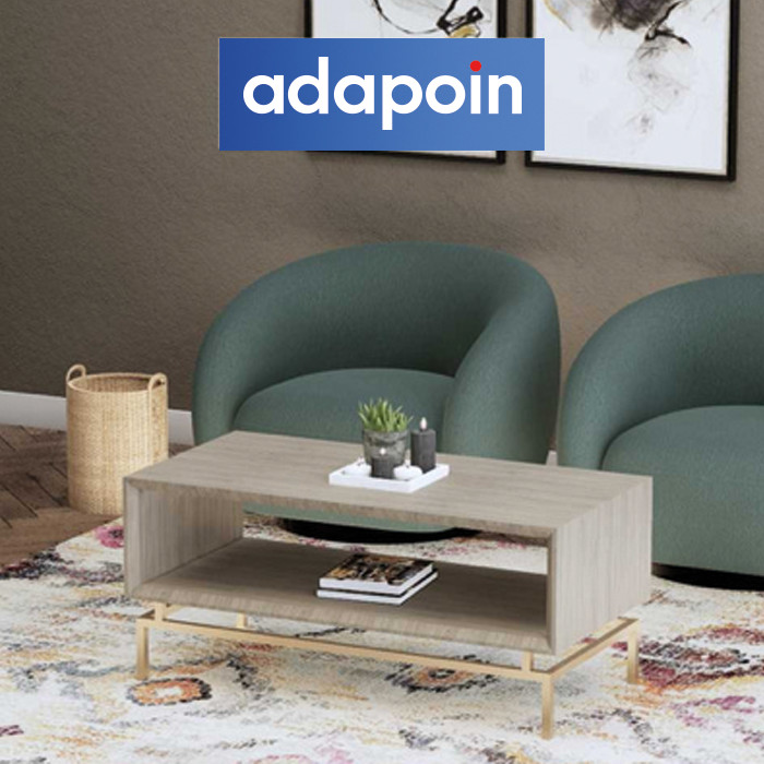 ALEXANDRA ADAPOIN - Meja Tamu/ Coffe Table/ Meja Sudut Minimalis