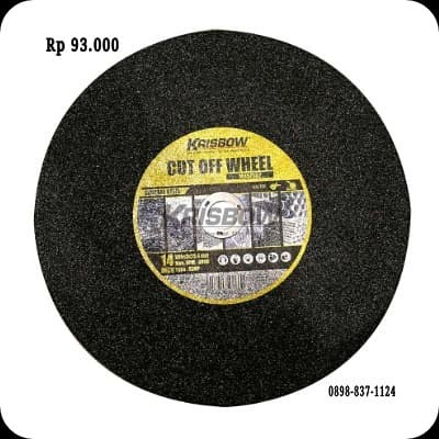 Mata Gerinda Potong Cut Off Wheel 355x3x25.4MM 14 Inch GS Krisbow