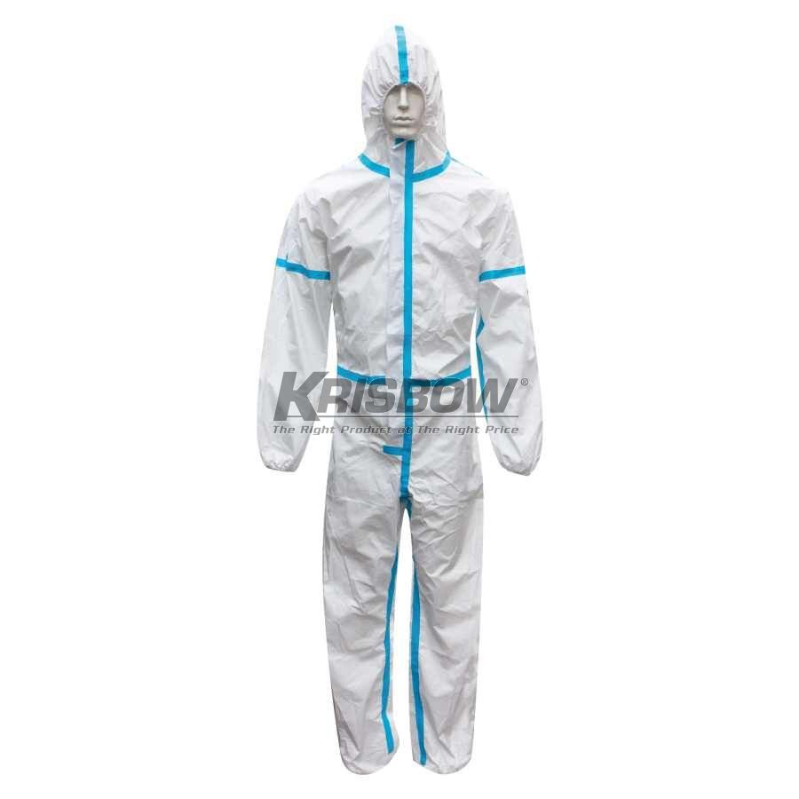 Pakaian APD Coverall Disposable Protective Suit Krisbow 10412814