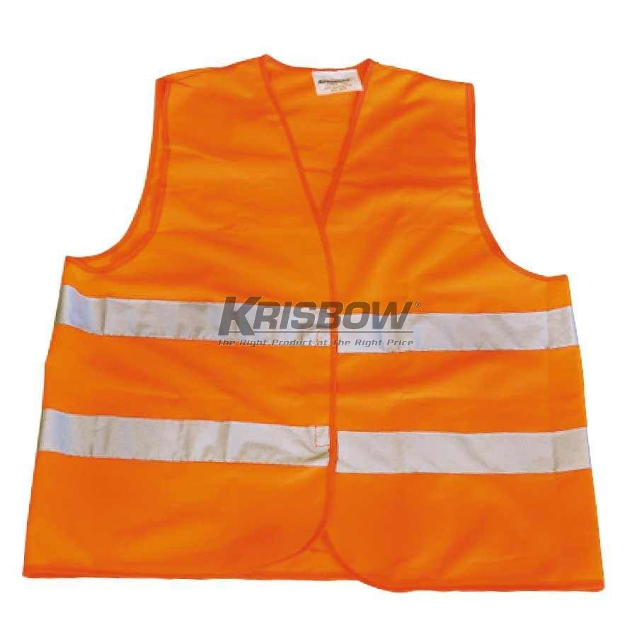 Rompi Pengaman Safety Vest All Size Orange Krisbow KW1000389