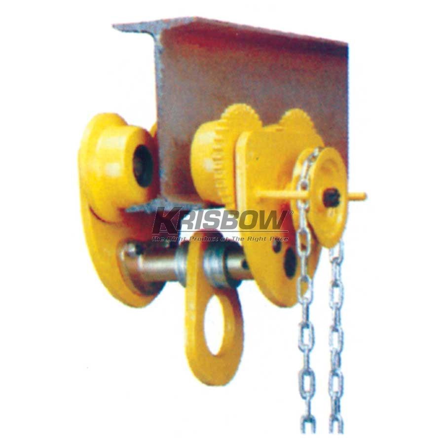 Heavy Duty Geared Trolley 2.0Tonx3M Krisbow KW0501408